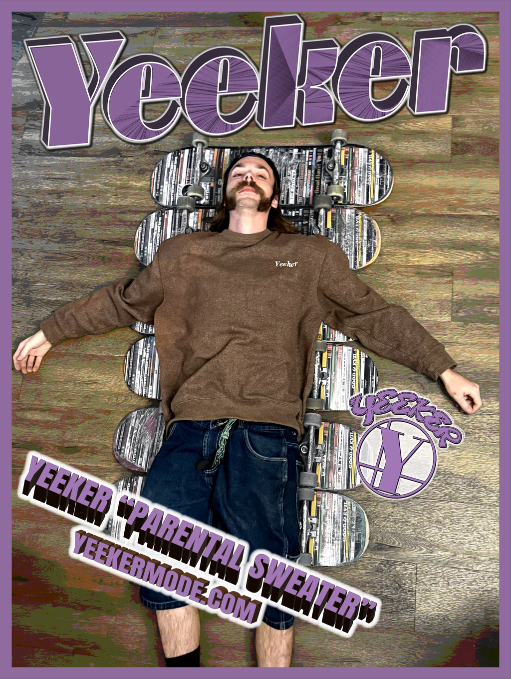 Yeeker Parental sweater brown